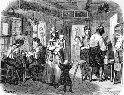 Clockmakers of the Black Forest, Illustration from 